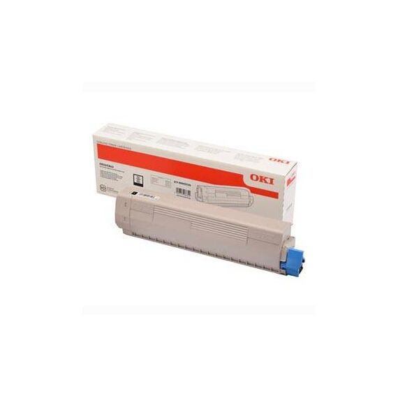 OKI Black original toner cartridge for C833dn, | 46443104