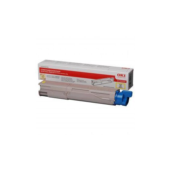 OKI Yellow original toner cartridge for C3300n, | 43459329