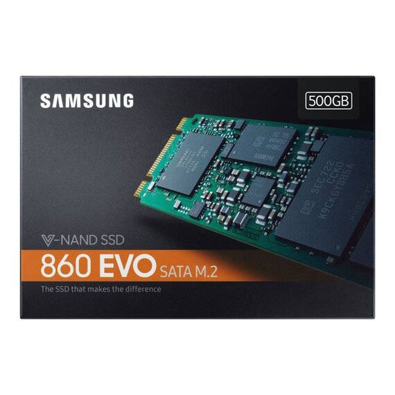 Samsung 860 EVO M.2 2280 SSD 500GB | MZ-N6E500BW