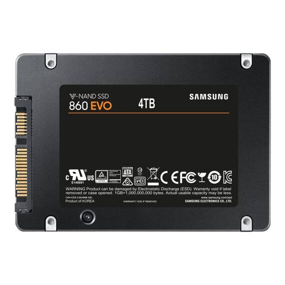 Samsung 860 EVO MZ-76E4T0B SSD 4TB | MZ-76E4T0BEU