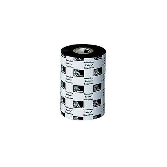 Zebra 2100 Wax 1 black 110 mm x 450 m print | 02100BK11045