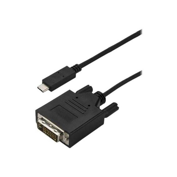 3M USB-C TO DVI CABLE BLACK | CDP2DVI3MBNL