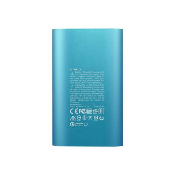 ADATA A10050QC Power bank Li-Ion | AA10050QC-USBC-5V-CBL