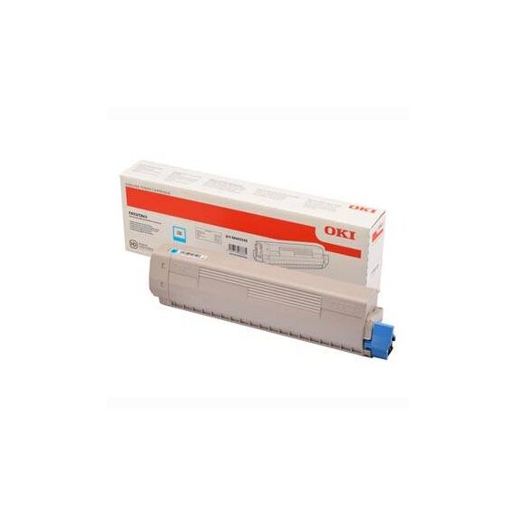 OKI Cyan original toner cartridge for C833dn, | 46443103