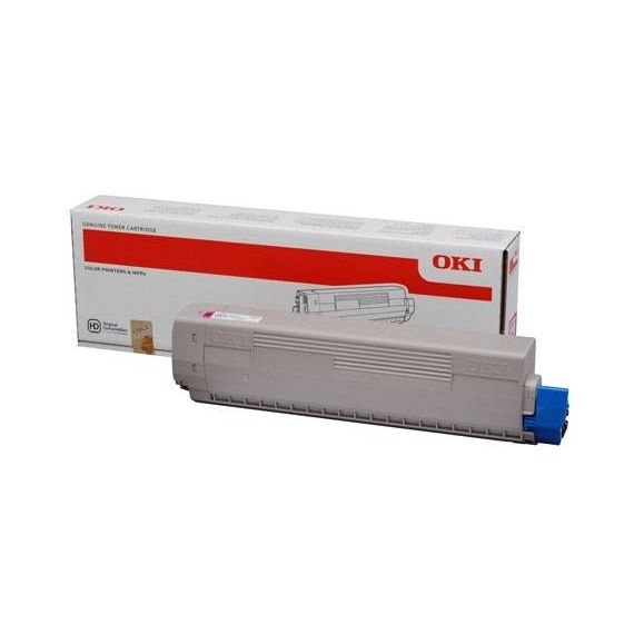 OKI Magenta toner for C831cdtn | 44844506
