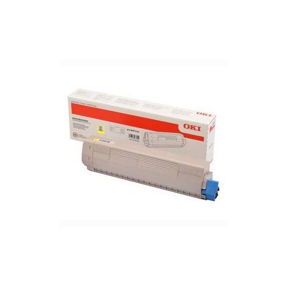 OKI Yellow original toner cartridge for C823dn, | 46471101