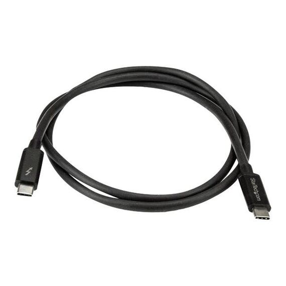 StarTech.com 1m Thunderbolt 3 (20Gbps) USB-C | TBLT3MM1M