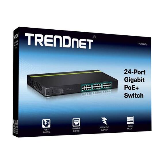 TRENDnet TPE TG240g Switch 24 x | TPE-TG240G