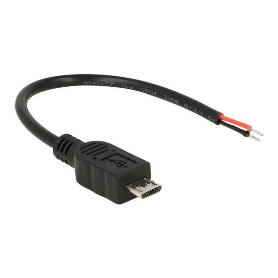 DeLOCK Power cable bare wire to Micro-USB Type B | 82697