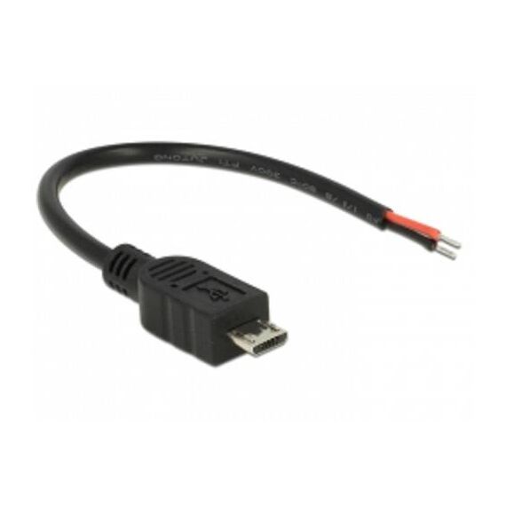 DeLOCK Power cable bare wire to Micro-USB Type B | 82697