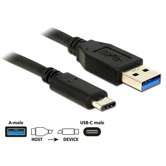 DeLOCK USB cable USB-C (M) to USB Type A (M) USB | 83870