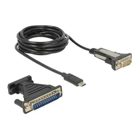 DeLOCK USB serial cable kit thumbscrews | 62904