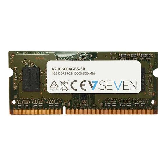 V7 DDR3 4GB SO-DIMM 204-pin 1333MHz | V7106004GBS-SR