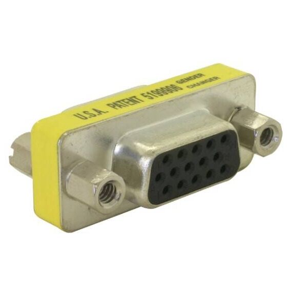 DeLOCK VGA gender changer HD-15 (F) to HD-15 (F) | 65001