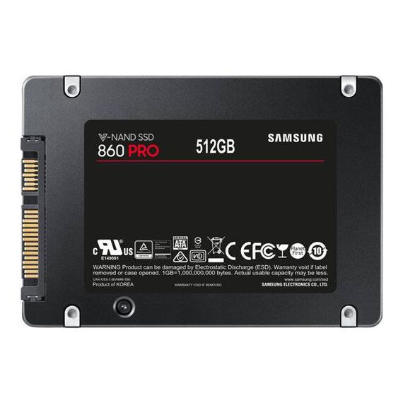 Samsung 860 PRO SSD 512GB | MZ-76P512BEU