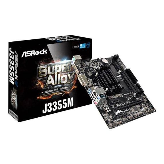 ASRock J3355M Motherboard micro ATX | 90-MXB460-A0UAYZ