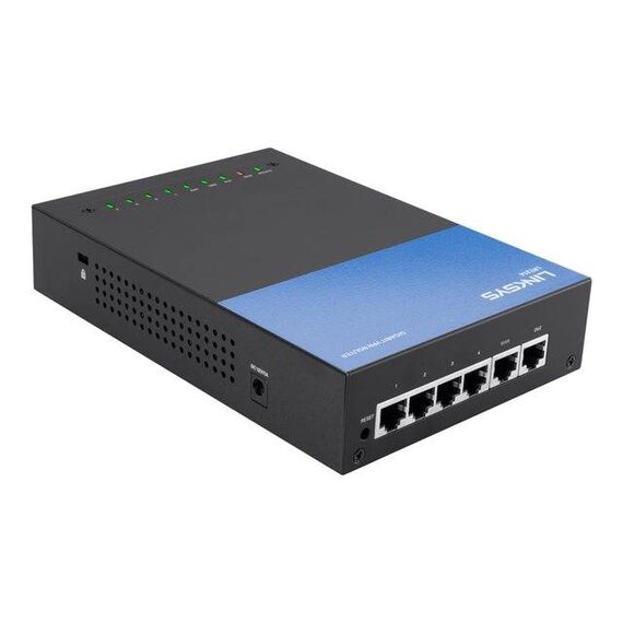 Linksys LRT214 VPN Router 4-port switch GigE