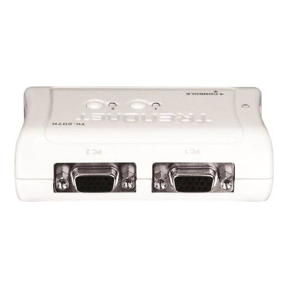 TRENDnet TK 207K KVM switch 2 x KVM port(s)