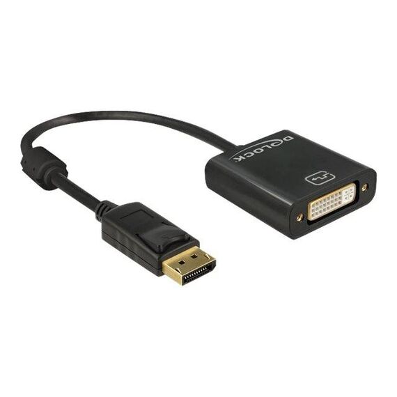 Delock Adapter Displayport to DVI 4K Passive black | 62601