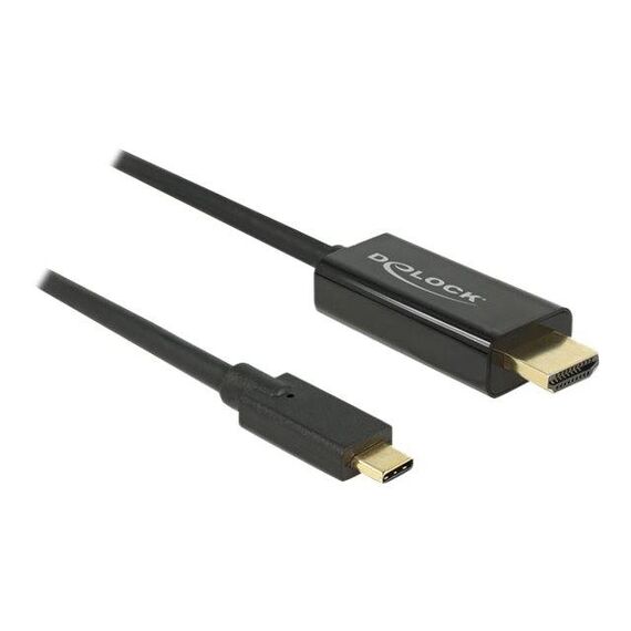 Delock Cable USB Type-C to HDMI (DP Alt Mode) 4K 1m black