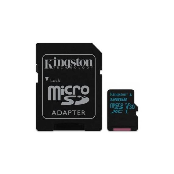 Kingston Canvas Go! Flash memory card 128GB SDCG2128GB