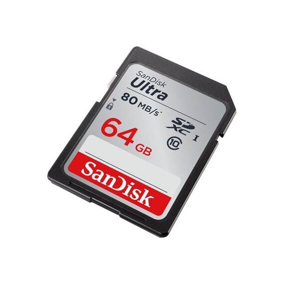 SanDisk Ultra Flash memory card 64GB SDSDUNC-064G-GN6IN