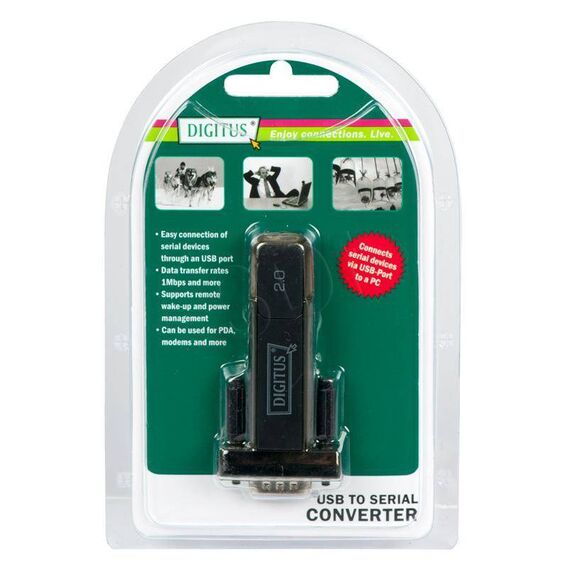 DIGITUS DA-70156 Serial adapter USB RS-232 DA-70156