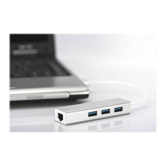 DIGITUS DA-70250-1 Hub 3 x SuperSpeed USB 3.0 DA-70250-1
