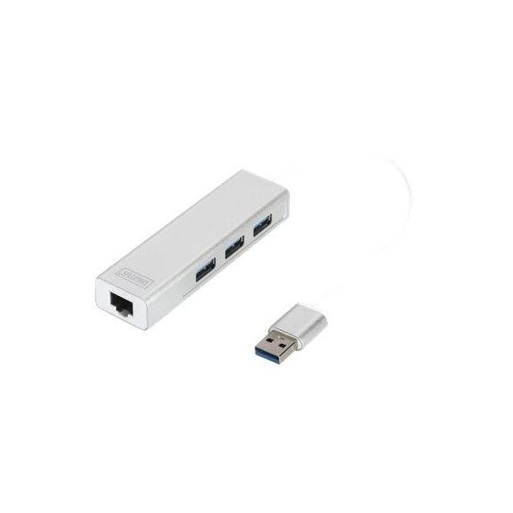 DIGITUS DA-70250-1 Hub 3 x SuperSpeed USB 3.0 DA-70250-1