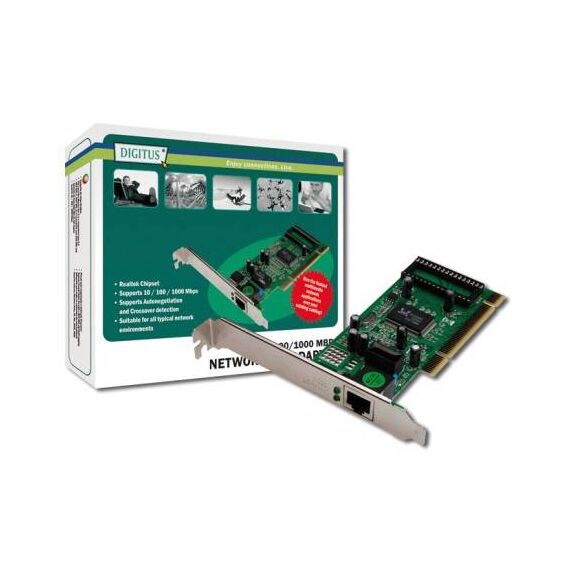 DIGITUS DN-10110 Network adapter PCI 66 MHz DN-10110