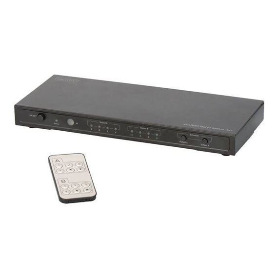 DIGITUS DS-50304 Matrix Switch 4x2 Videoaudio DS-50304