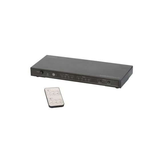 DIGITUS DS-50304 Matrix Switch 4x2 Videoaudio DS-50304