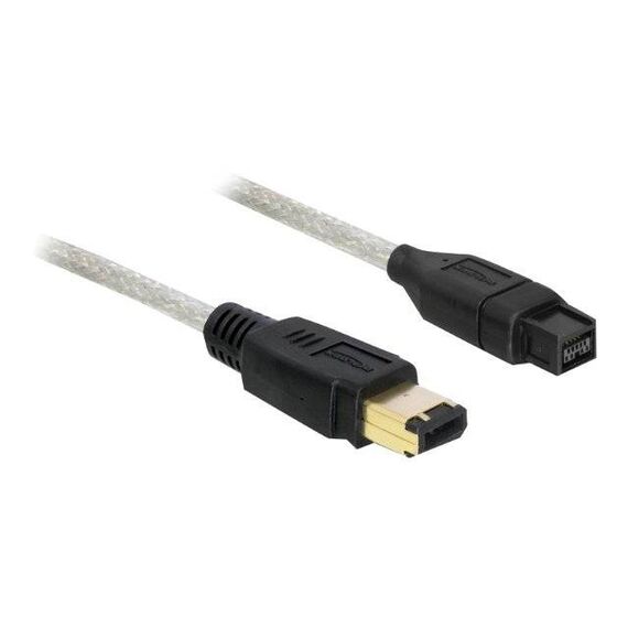 DeLOCK IEEE 1394 cable FireWire 800 (M) to 6 PIN 82596