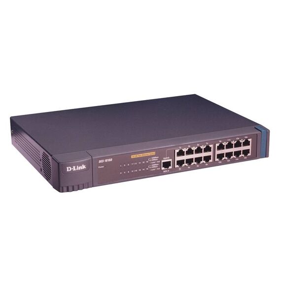 D-Link DES 1016D Switch 16 x 10100 desktop DES-1016DE