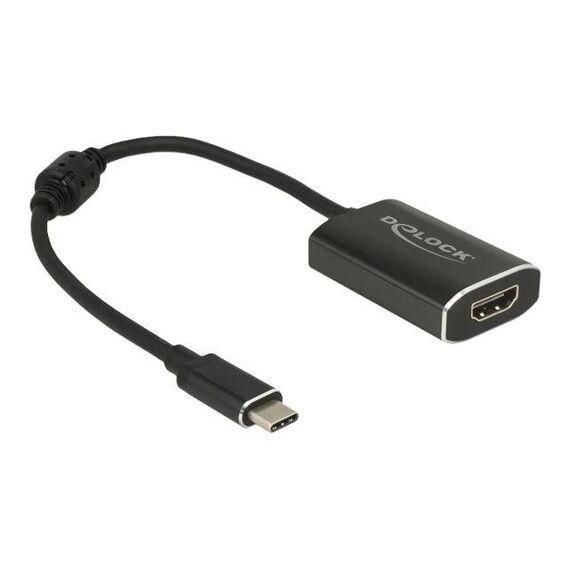 DeLOCK External video adapter VL100 USB-C HDMI dark 62988
