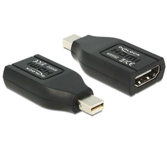 DeLOCK HDMI adapter Mini DisplayPort (M) to HDMI 65552