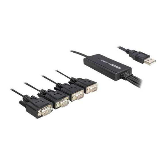 DeLock USB 2.0 > 4 x Serial Adapter Serial adapter 61887