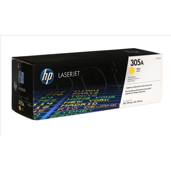 HP 305A Yellow original LaserJet toner cartridge CE412A