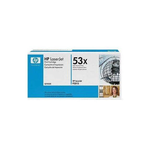 HP 53X High Yield black original LaserJet toner Q7553X
