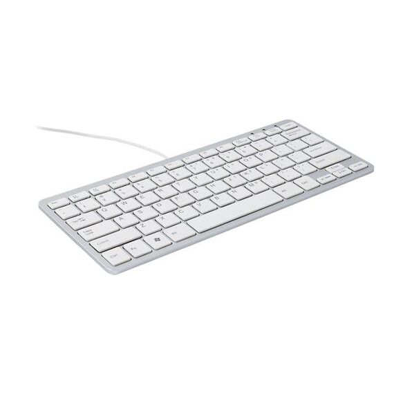 R-GO COMPACT Keyboard, QWERTY(UK) Keyboard USB RGOECUKW
