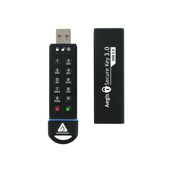 Apricorn Aegis Secure Key 3.0 USB 120GB    ASK3-120GB