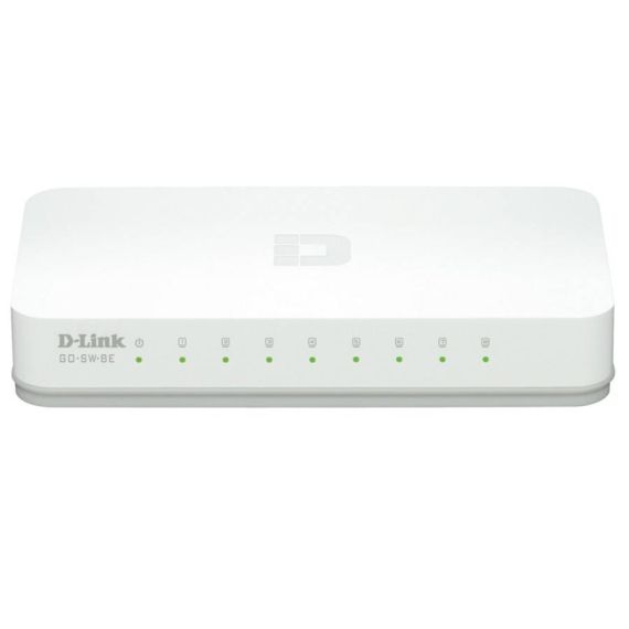 Dlinkgo 8-Port Fast Ethernet Easy Desktop GO-SW-8EE