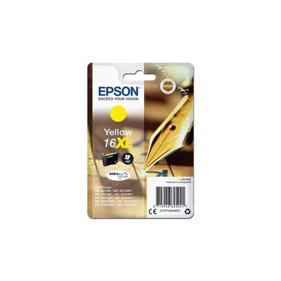 Epson 16XL 6.5 ml XL yellow original ink C13T16344012