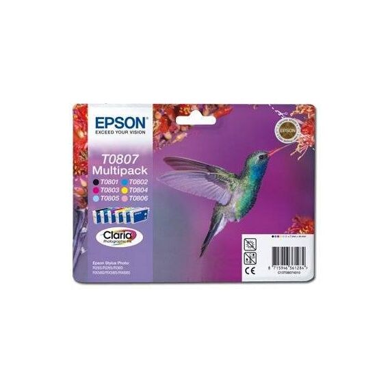 Epson T0807 Multipack 44.4 ml  C13T08074011