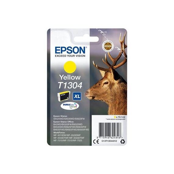 Epson T1304 10.1 ml XL size yellow ink C13T13044012