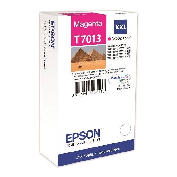 Epson T7013 XXL size magenta ink C13T70134010