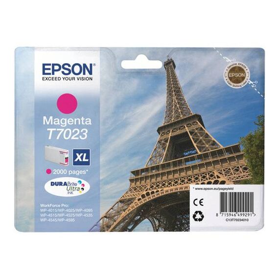 Epson T7023 21.3 ml XL size magenta ink C13T70234010