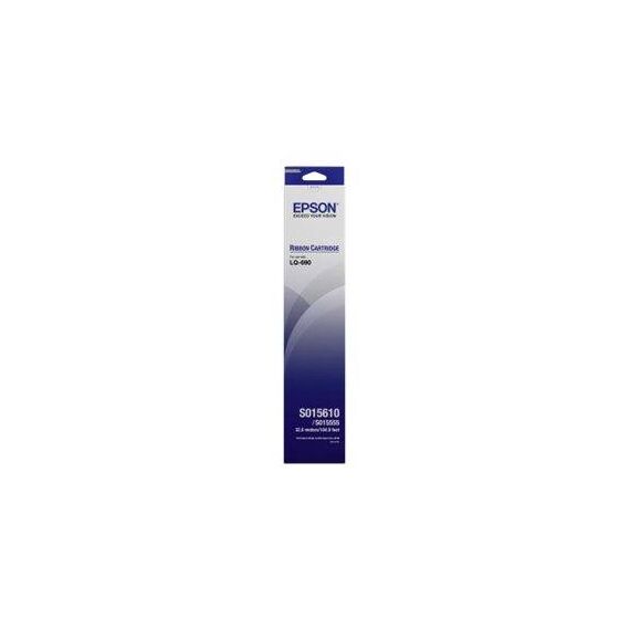 Epson  black 32 m print ribbon for LQ 690 C13S015610