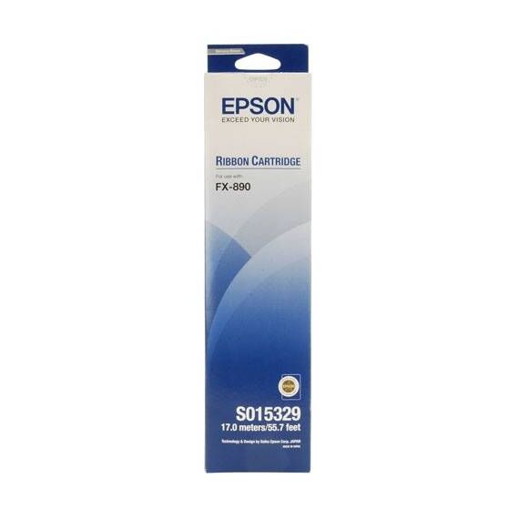 Epson black print ribbon for FX 890, 890A, C13S015329