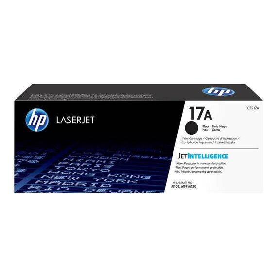 HP 17A Black original LaserJet toner cartridge CF217A